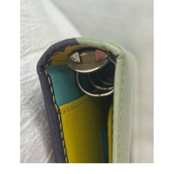 Emilio Pucci Green Floral Leather Agenda/Wallet/Notepad (COA) - Picture 14 of 14